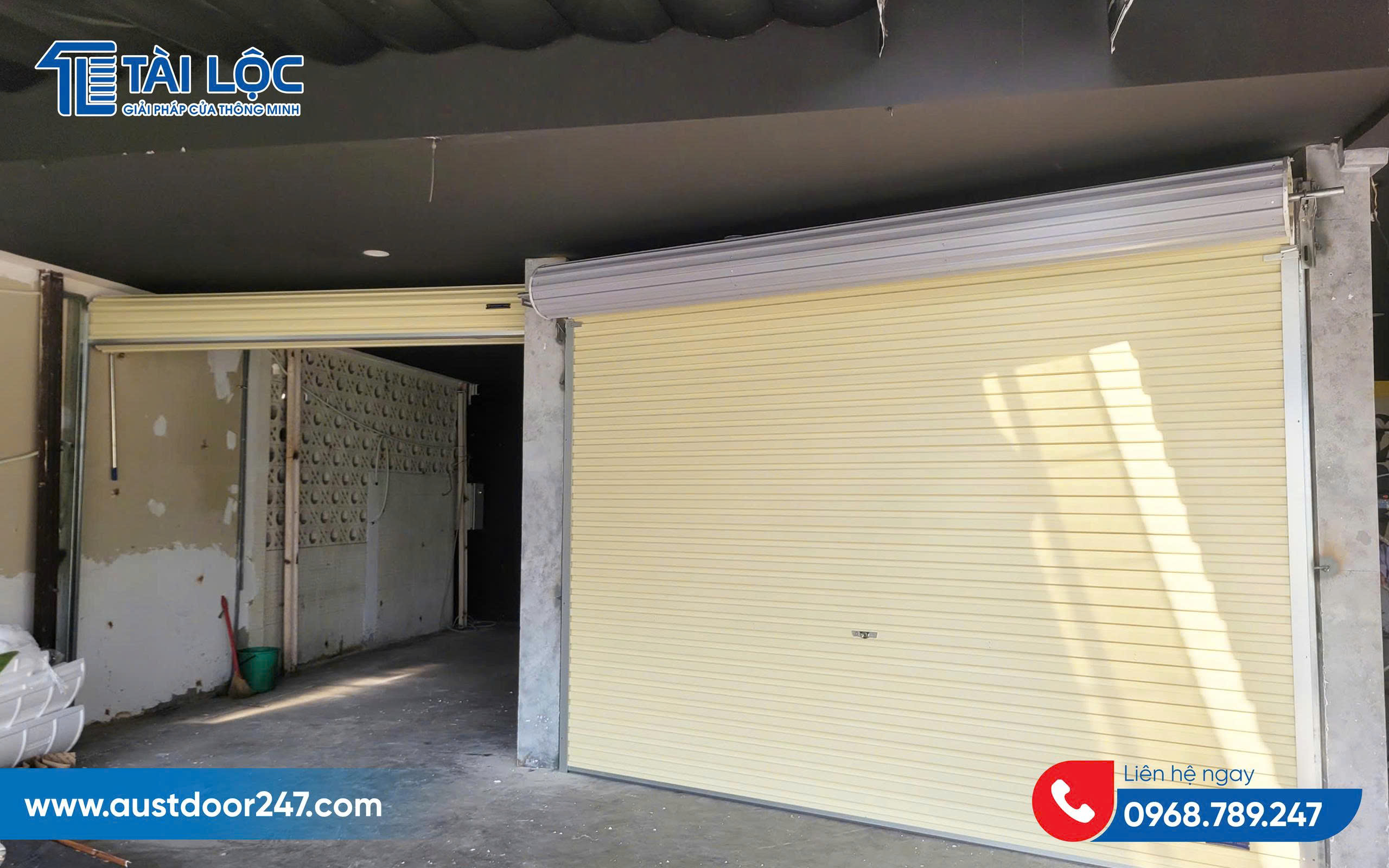 giá cửa cuốn Austdoor tấm liền