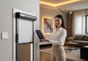 Cửa cuốn cho smart home