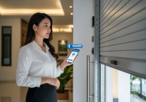 Cửa cuốn kết nối Bluetooth