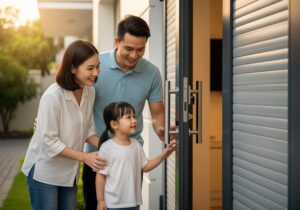 Cửa cuốn tích hợp cảm biến