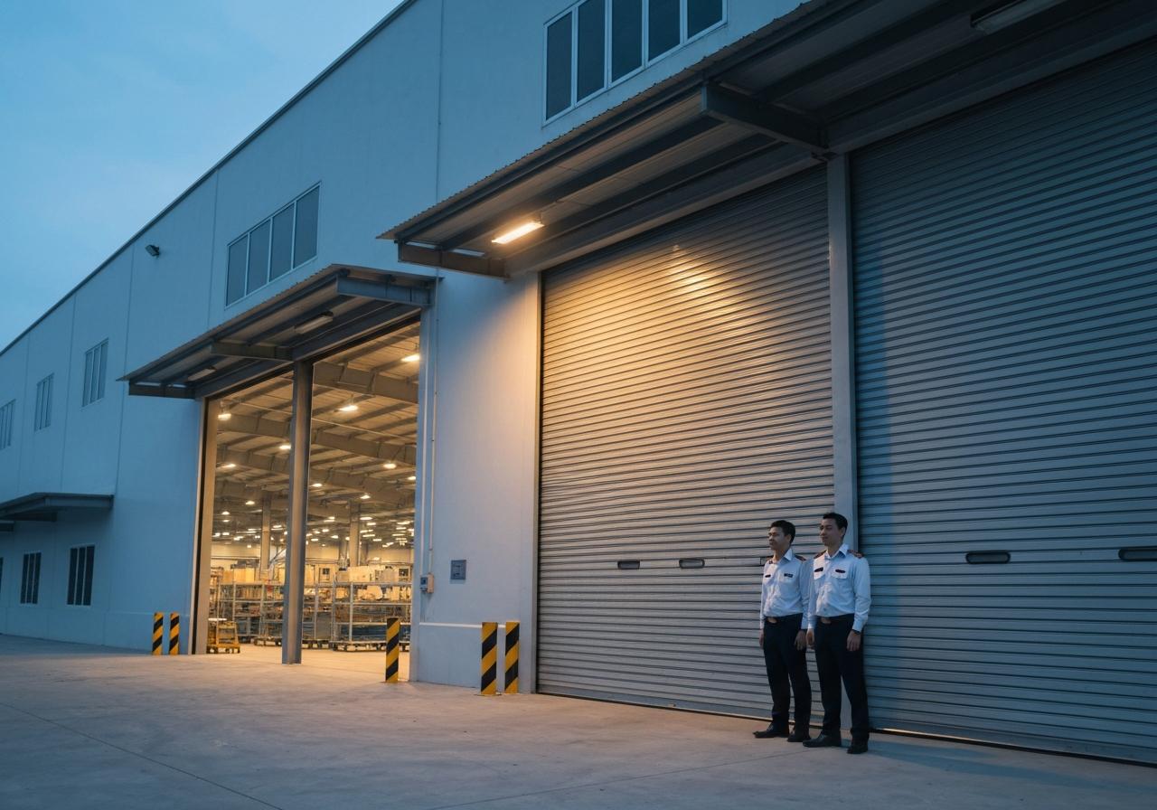 Cửa cuốn cho kho xưởng