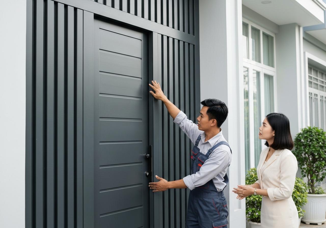 Cửa cuốn chống nước