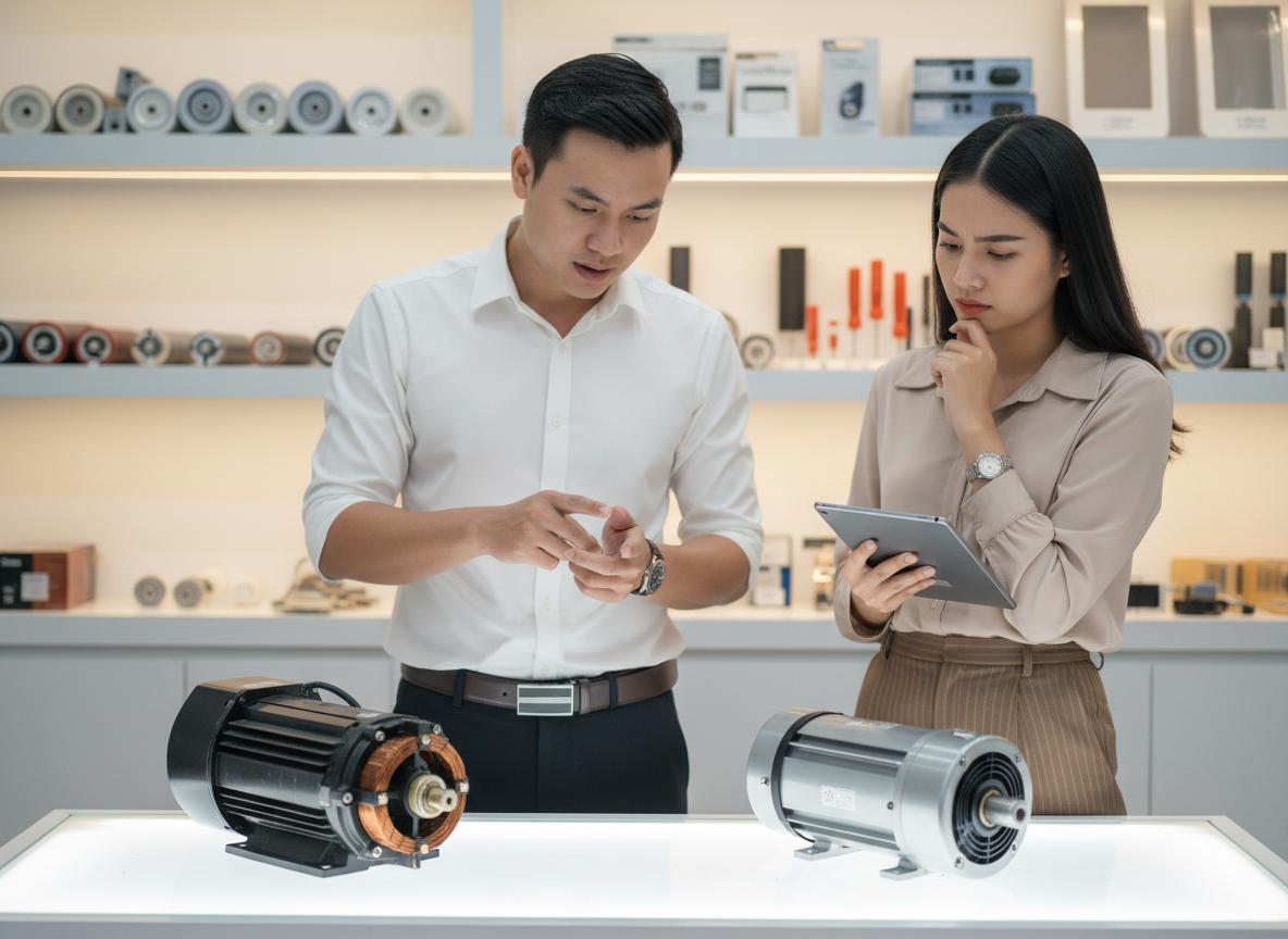Motor cửa cuốn AC và DC
