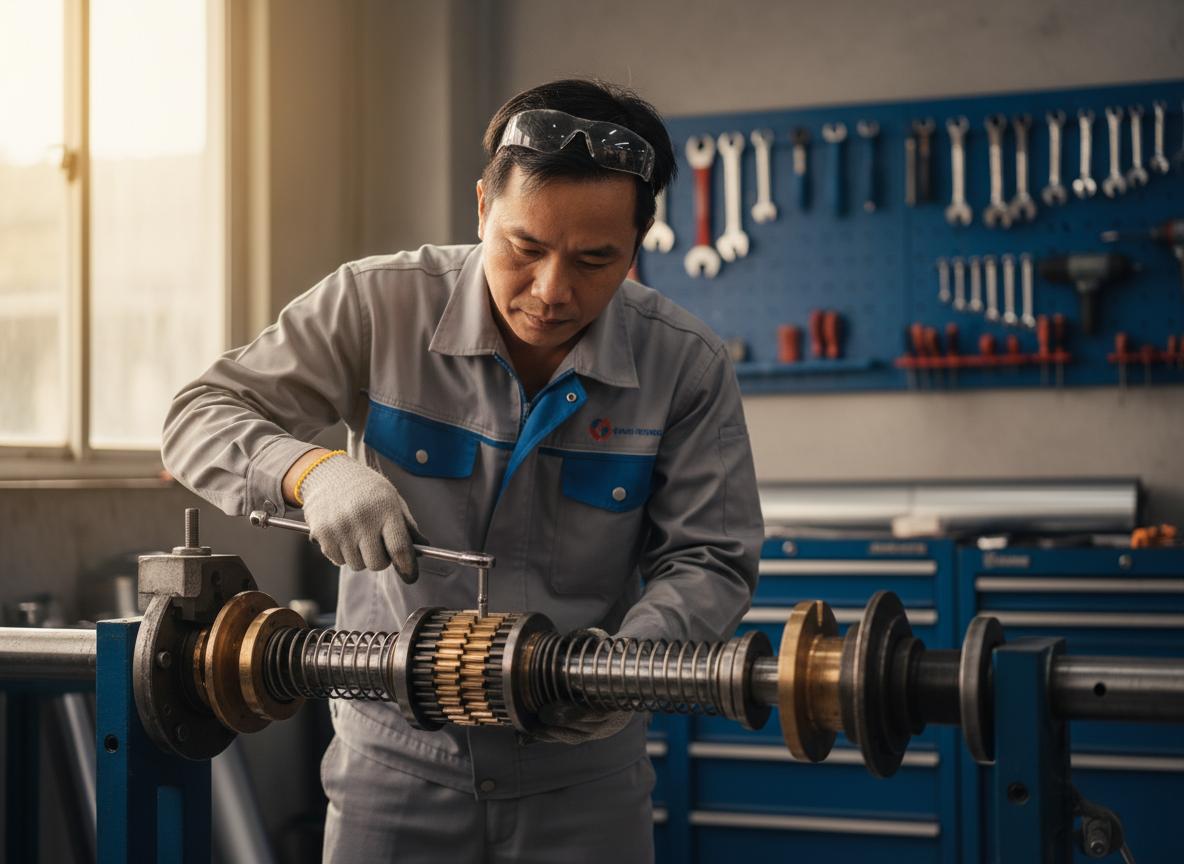 Trục cửa cuốn