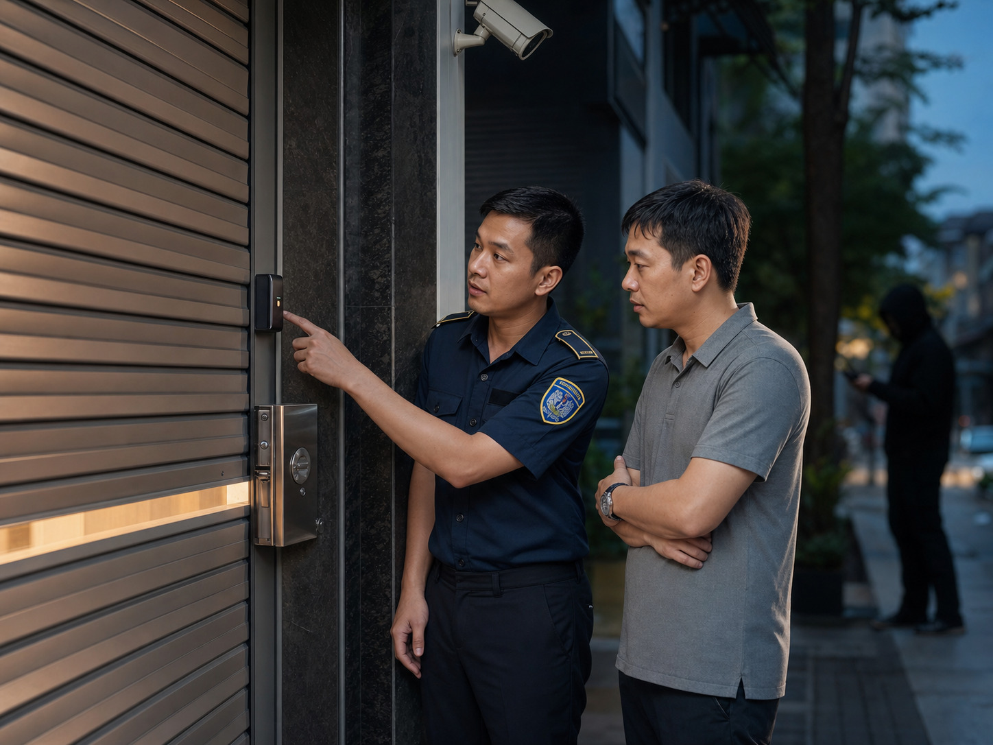 Thiết bị phá mã cửa cuốn