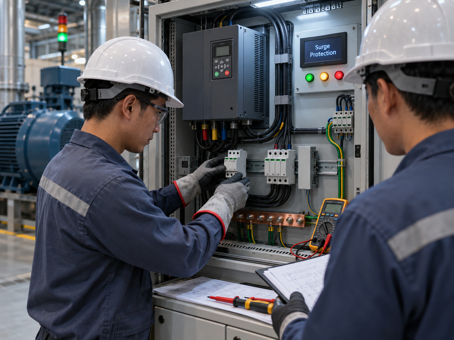 Chống sét lan truyền motor