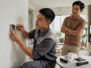 Nút bấm âm tường không dây