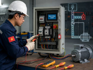 Tự ngắt điện motor