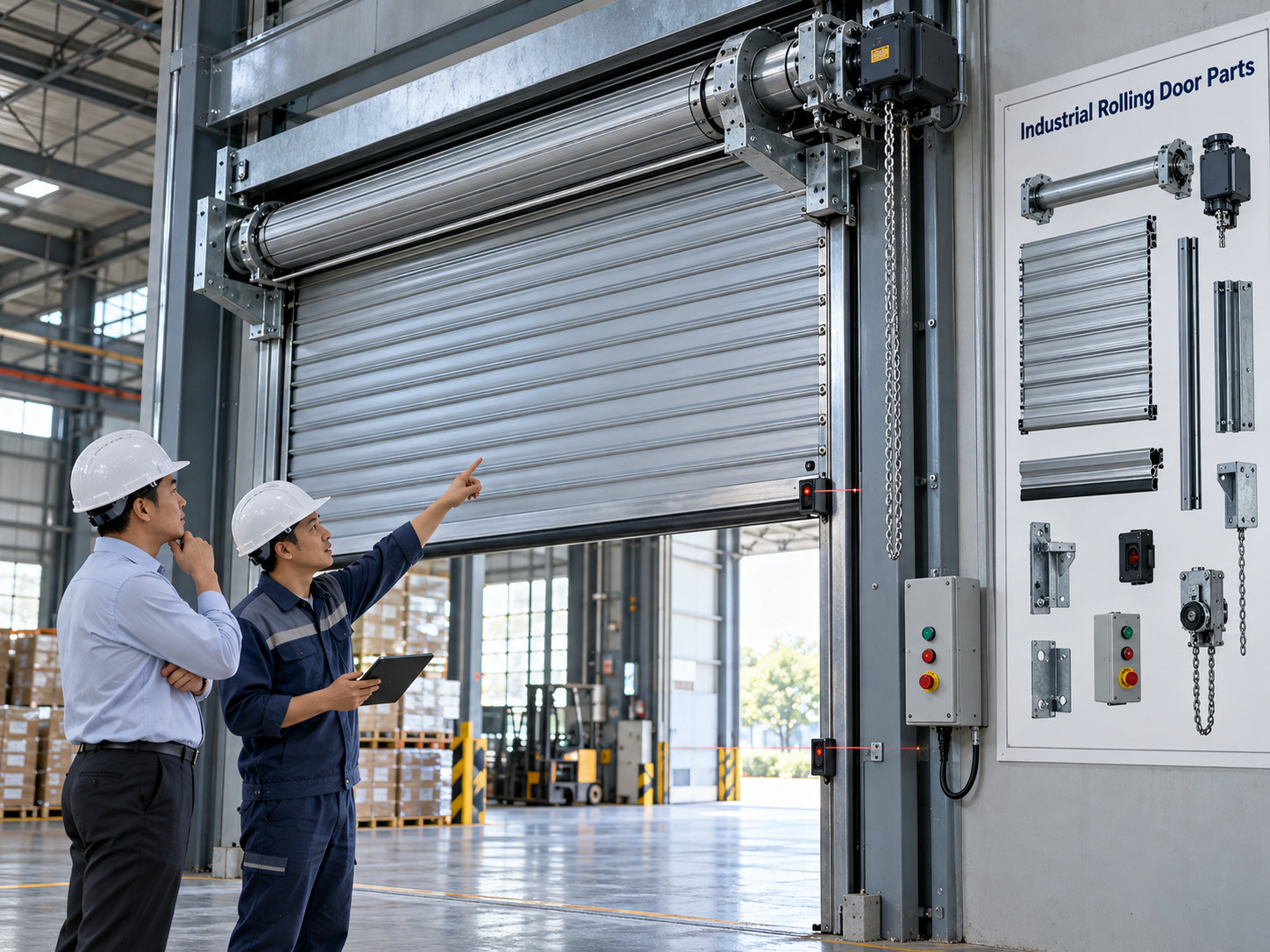 Cửa cuốn công nghiệp có an toàn không? Tiêu chuẩn không nên bỏ qua
