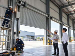 Cửa cuốn công nghiệp nhà xưởng
