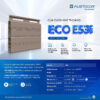 Mẫu cửa cuốn Austdoor E53i và cấu tạo nan nhôm