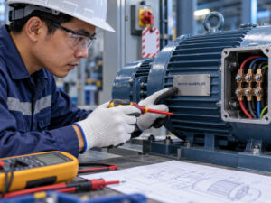 Đọc tem nhãn motor