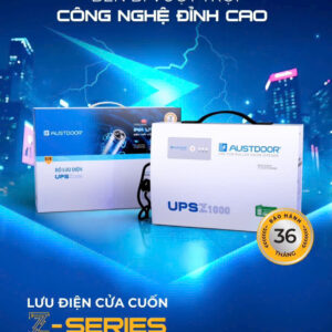 Bình lưu điện cửa cuốn Z1000 Austdoor dùng pin Lithium LFP