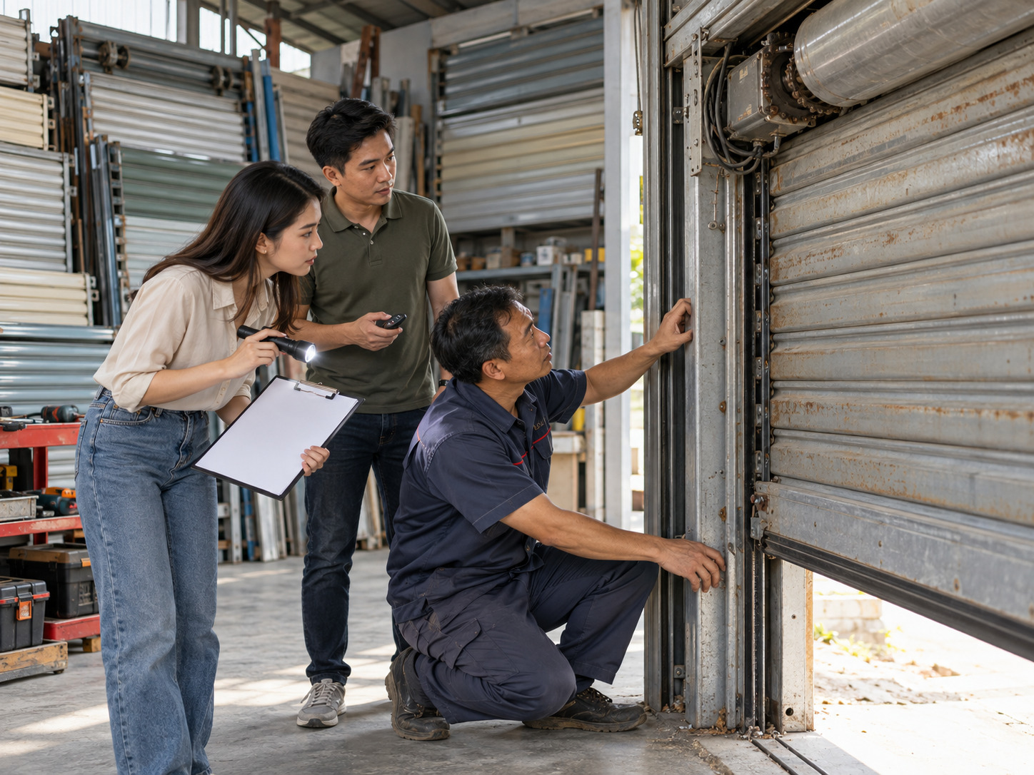 Chọn loại cửa cuốn cũ theo nhu cầu sử dụng