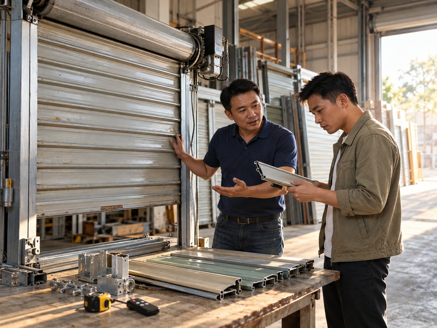 Mua cửa cuốn cũ thanh lý
